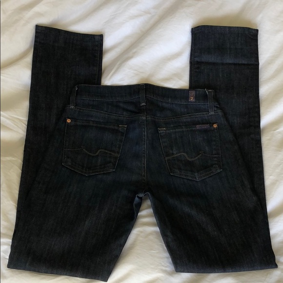 Seven for All Mankind straight leg jeans size 26 - Picture 2 of 3